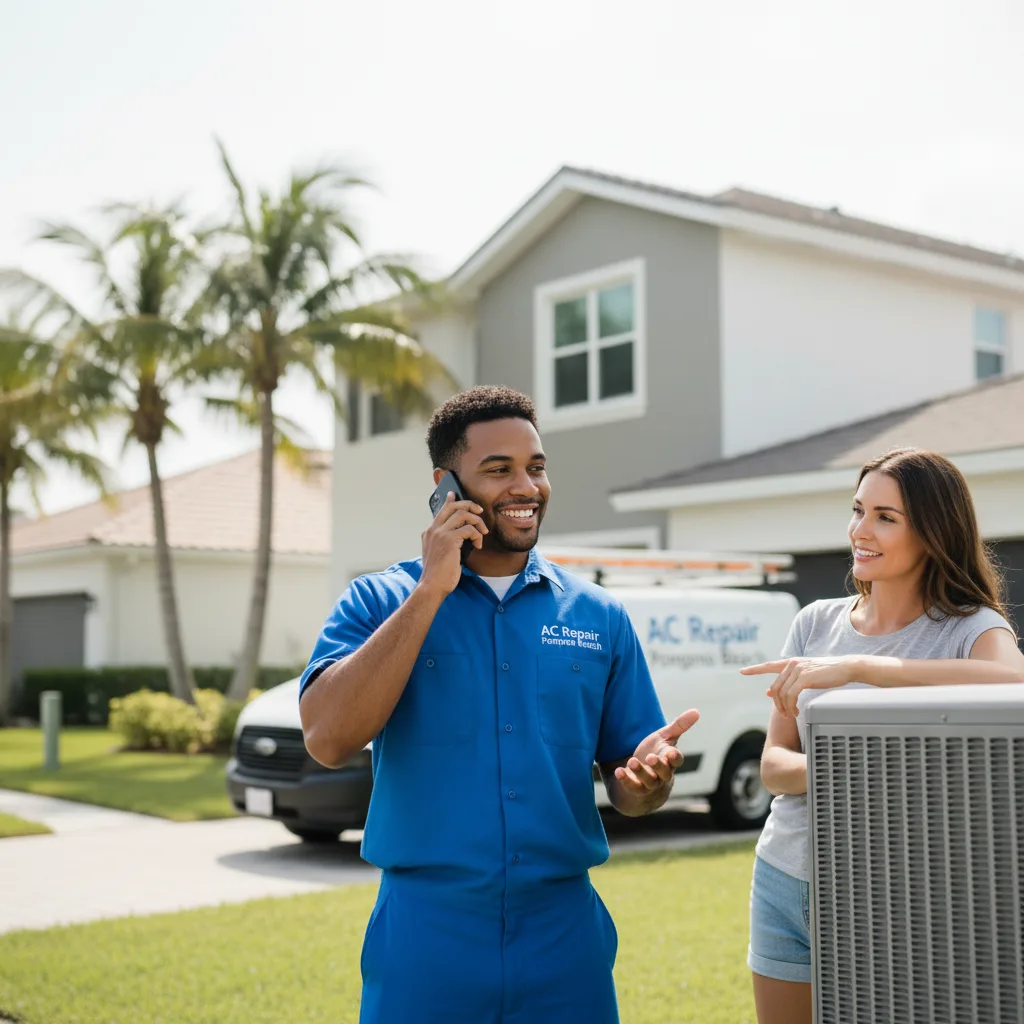 AC Repair Pompano Beach customer support in Overton